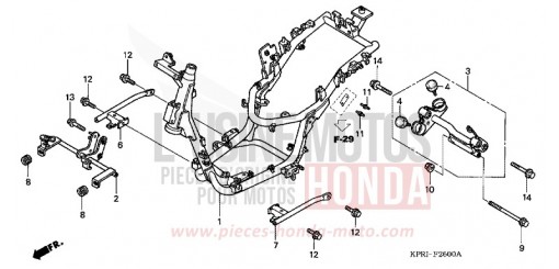 FRAME BODY SH1504 de 2004
